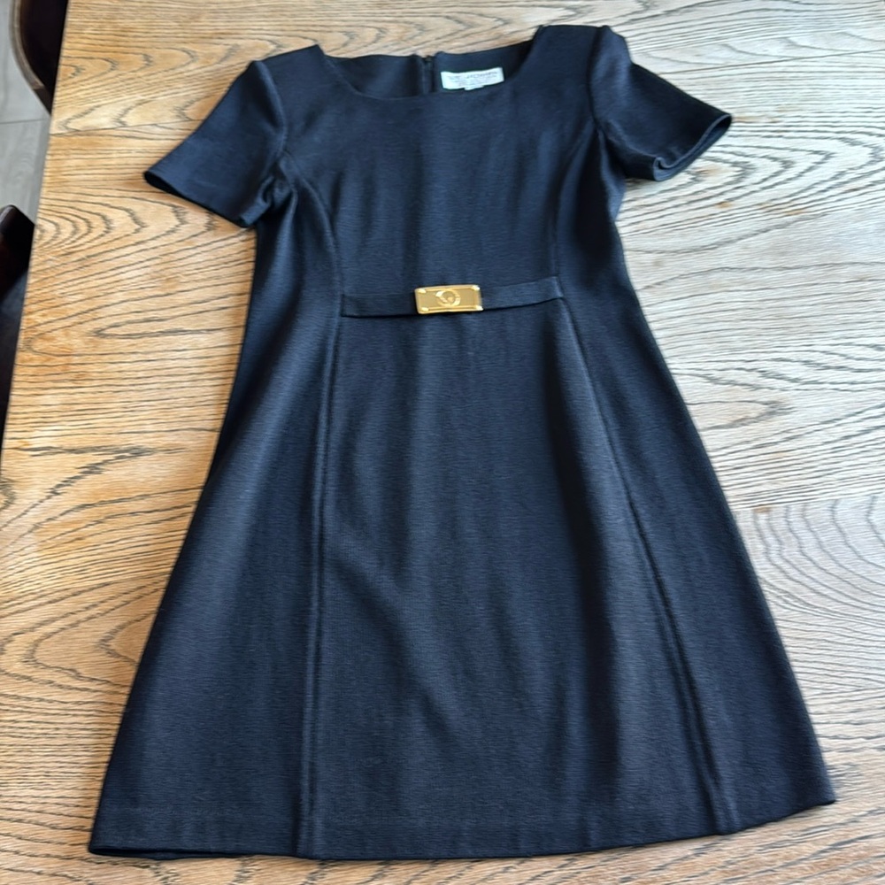 St John dress sz 2 Black knit